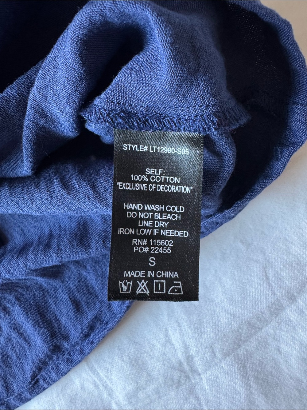 Embroidered button down crop - Picture 5 of 5